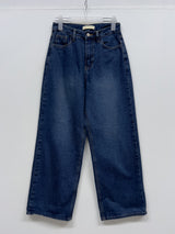 [Brushed Lining] 575ワイドデニムパンツ