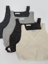 Ale Wrap Knit Bustier