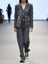 Grey City Trousers