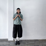 Matte Black Silhouette Shorts