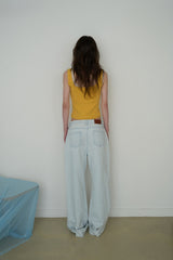 Ice wide denim