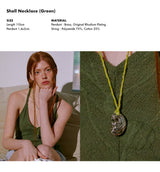 Shell Necklace (Green)