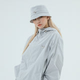Chrome Bucket Hat Light Gray