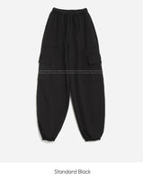 Fleece Cargo Jogger Pants