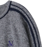 HERNE TRACK LINE LOOSE-FIT KNIT UNISEX (3Color)
