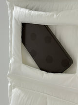 wittyドットケース (charcoal+black)
