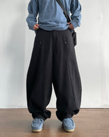 Gent Double Knee Curved Pants