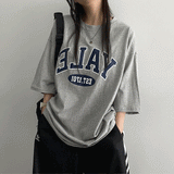 Rita Lettering Boxy Short Sleeve T-shirt