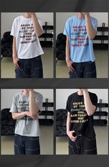 Broden Lettering Printed Short Sleeve