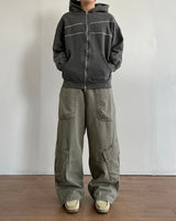Bear Pigment Winter Hood Zip-Up
