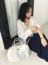 タンジェリン ベルテッド ジェリー トートバッグ(6c)