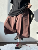 BACK CARGO LEYRING PINTUCK BERMUDA 🩶🤍🍪🖤5COLOR