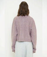 FLUFFY KNIT CARDIGAN