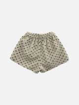 Marshmallow Dot Poggle Shorts (3c)