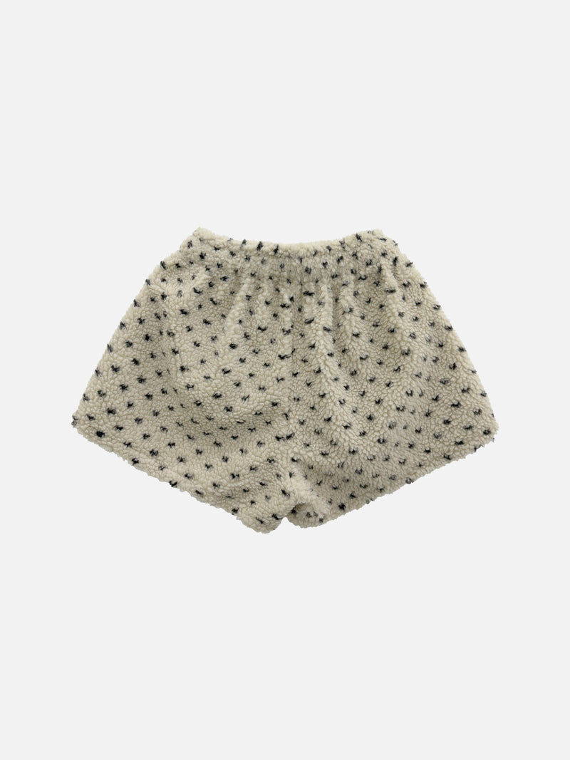 Marshmallow Dot Poggle Shorts (3c)