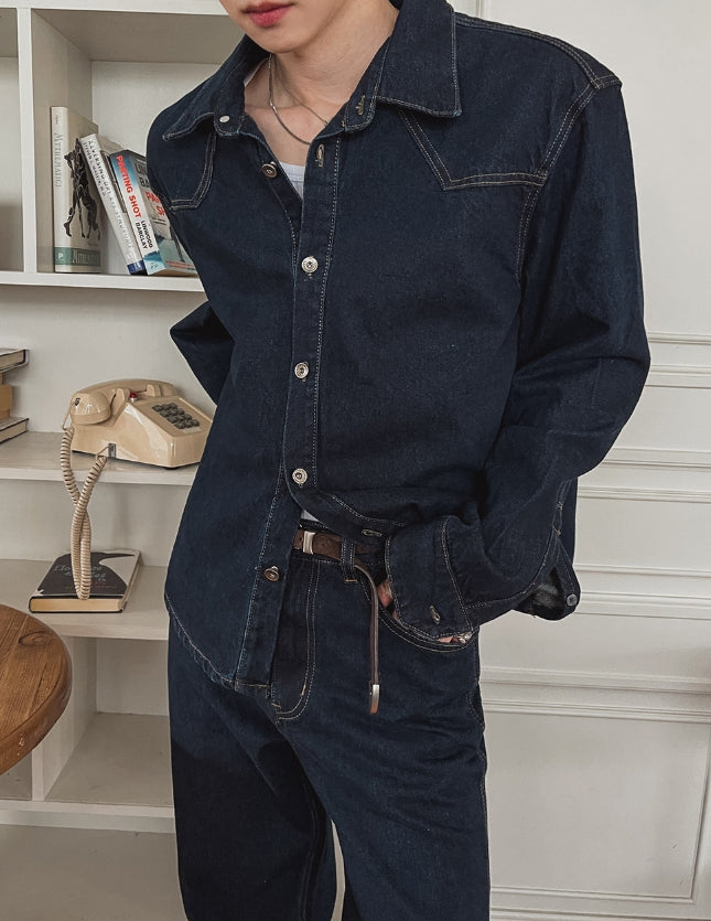 Harry's Western Raw Denim Jacket