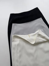 Dion Pintuck Mermaid Long Skirt