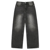 BTB : BREEZE WASHING JEANS [ASH CHARCOAL] [UNISEX]
