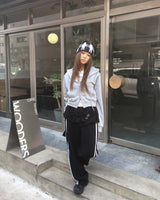 Powder crop hood jumper