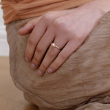 Polkadots Ring, Peach