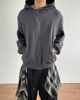 Geo Curve Hoodie Zip-up