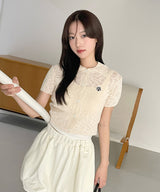 SLAB COLLAR KNIT CARDIGAN [3color]