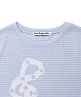 STRIPED MUSIC NOTE LS TEE(CV2GFFT554A)