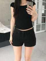 Lena Shirring Puff T-shirt (4 colors)