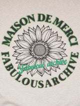 UNISEX Sunflower Circlogo レギュラーフィット スウェットシャツ オートミール (FCF1TS327M)
