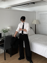 Glass Easy Classic Daily Semi-Overfit Shirt
