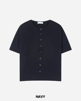 Plac Knit Short Sleeve Cardigan