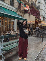 モンベイストリングコーデュロイカーゴパンツ