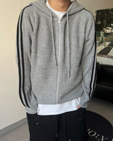 CB Track Knit Hood Zip-up (4C)