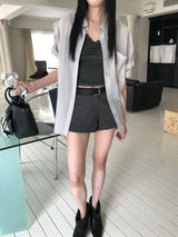 Shape Stripe Shirt (2 colors)