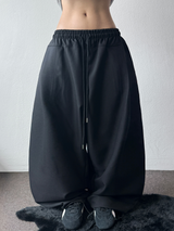 Cat Silky Balloon Loose Balloon Slacks 4 Colors