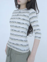 nerds 3/4 sleeve tee