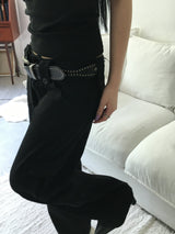 button cargo pants