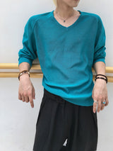 オーブ ベルテッド リネン カーブ パンツ 2C