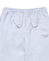 25FW BASIC LOGO NAPPING ZURRY PANTS MELANGE