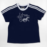 ドット ホルシー セミクロップ Tシャツ 6カラー