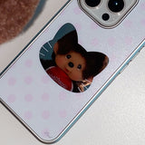 [MADE] WANNA BE A CAT PHONE CASE (mirror silver bumper)