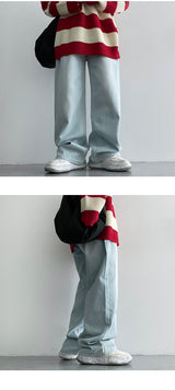 Shuton Basic Wide Denim Pants (4 colors)
