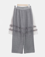 Saven Layered Tulle Skirt Pants