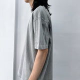 クラウド グレー リラックスド Tシャツ