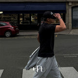 [HFORUS MADE]レイヤーショルダーマッスルハーフスリーブインホワイト