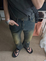 Awesome Sand Semi Bootcut Denim Pants (7color)