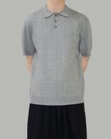 トランツイストショートスリーブニット