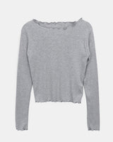リールフリースフリルTシャツ