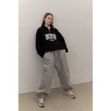 Huke x Nus. ハーフジップアップ（NAVY）