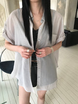 Shape Stripe Shirt (2 colors)